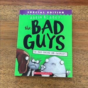 Scholastic Green and Black 'The Bad Guys' Special Edition